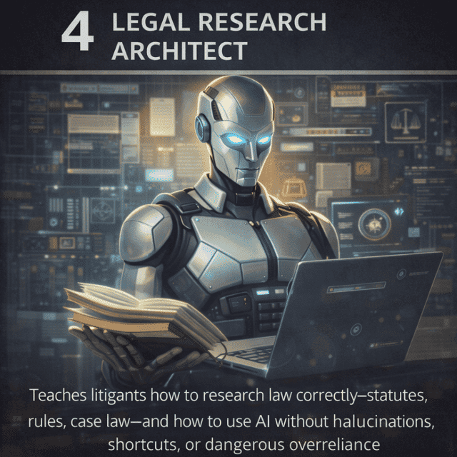 Legal Research Architect 4