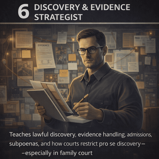 Discovery & Evidence Strategist 6