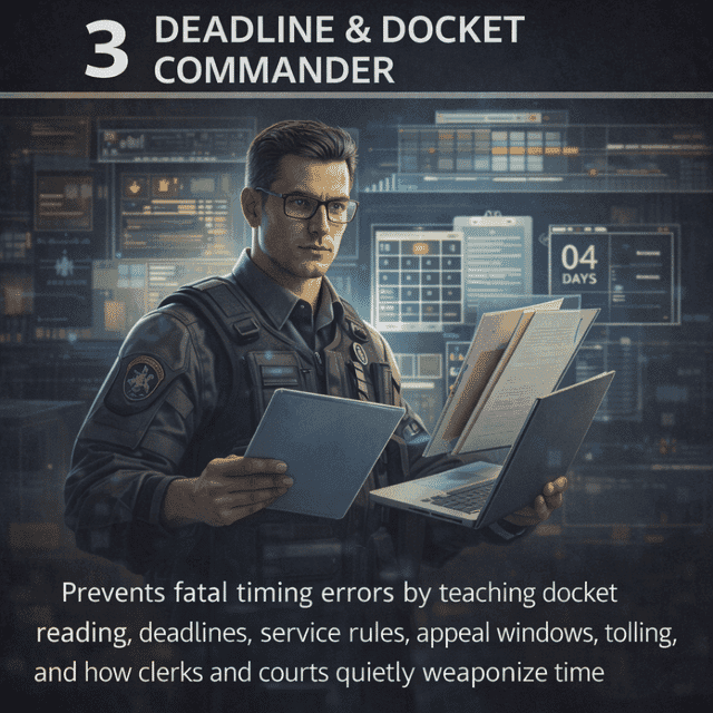 Deadline & Docket Commander 3